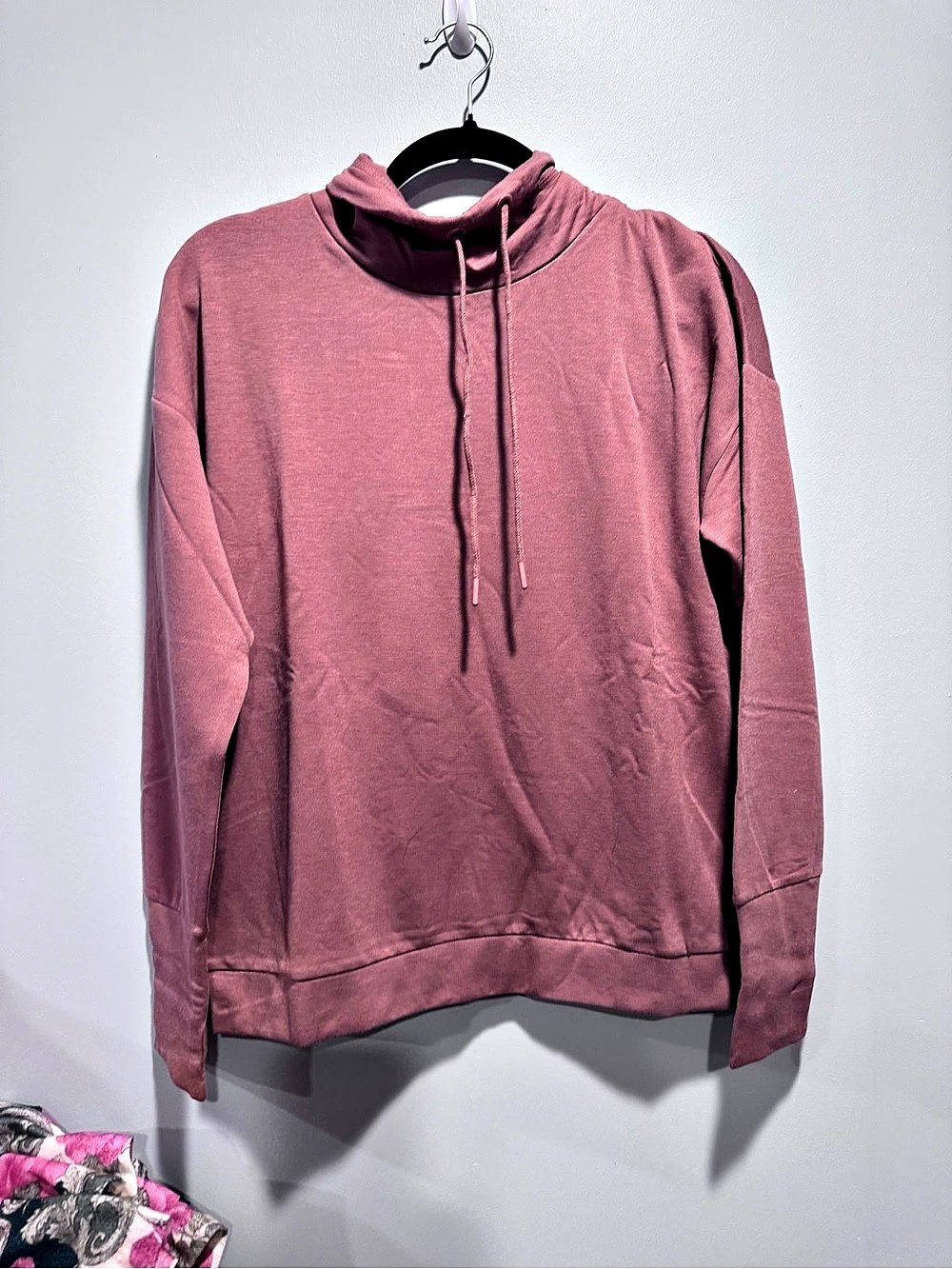 Cozie by Pink Rose Pullover Hoodie in Dusty Rose Pink NWT sizes S-L